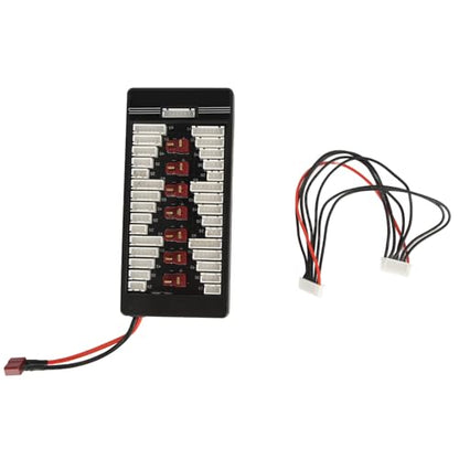 LiPo Balance Charger, 80A High Current Short Circuit Protected, Parallel Charging Board, 6 Battery Packs Simultaneous Ch