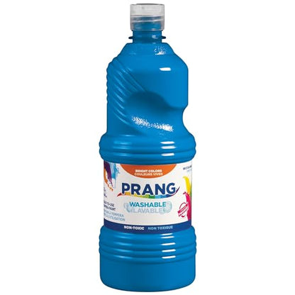 Prang Washable Tempera Paint, Turquoise, 32 Oz., 1 Count - color: Turquoise
