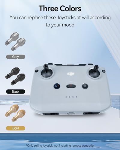 LKTOP 3 Pairs Remote Controller Joystick for DJI RC-N3/N2/N1, Thumb Rocker