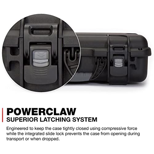 NANUK 910 Waterproof Hard Case with Foam Insert for DJI Mini SE Fly More Kit - Black (910-MAVMSE1)