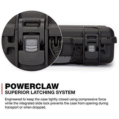 NANUK 910 Waterproof Hard Case with Foam Insert for DJI Mini SE Fly More Kit - Black (910-MAVMSE1)
