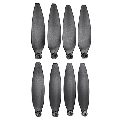 Mini Drone Propeller Set, Low Noise Drone Propeller, Dynamic Balance Test, Propeller Blades Replacement Accessories for X8 Mini, 8 Pieces/Set(Golden)