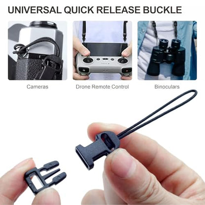6PCS Camera Strap QD Ring Connector Adapter Compatible with Compact Digital Cameras Binoculars Drone Remote Controllers