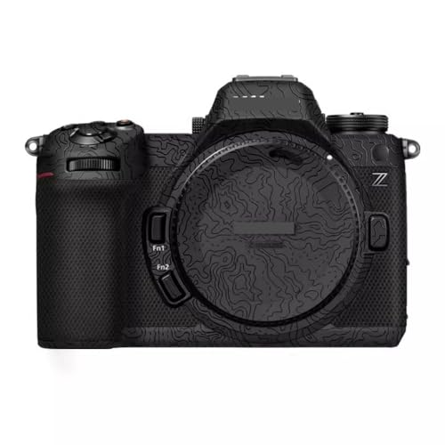 Z63 Nikonz6iii Camera Sticker Camera Decal Skins Z6 III Camera Skin Protector Anti-Scratch Wrap Cover for Nikon Z6III Mark III (Contour Black Glossy) - color: Contour Black Glossy