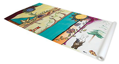 UCreate Mixed Media Art Paper, Wet or Dry Media, White - size: 36'' x 10 Yds.