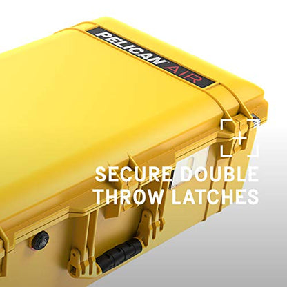 Pelican Air 1615 Case no Foam (Yellow) - color: Yellow, size: One Size - No Foam