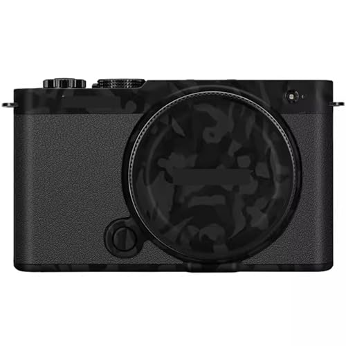Camera Skin Wrap Anti-Scratch Sticker Coat Vinly Protective Film Body Protector Decals Cover for Panasonic Lumix S9 S 9(Field Camouflage Black) - color: Field Camouflage Black
