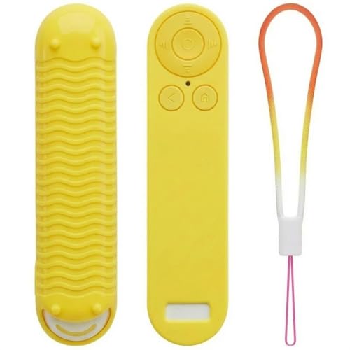 Silicon Cover for Nex Playground Game System Remote, Anti-Slip Shockproof Sleeve with 4 Pillars for Secure Placement, Dust & Water Resistant Protective Case with Lanyard - Yellow - style: Yellow Silicon Cover