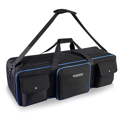 YOREPEK 40.5" Heavy Tripod Carrying Case Bag with 2 Padding Protective Pads - color: 40.5*9.5*9.5