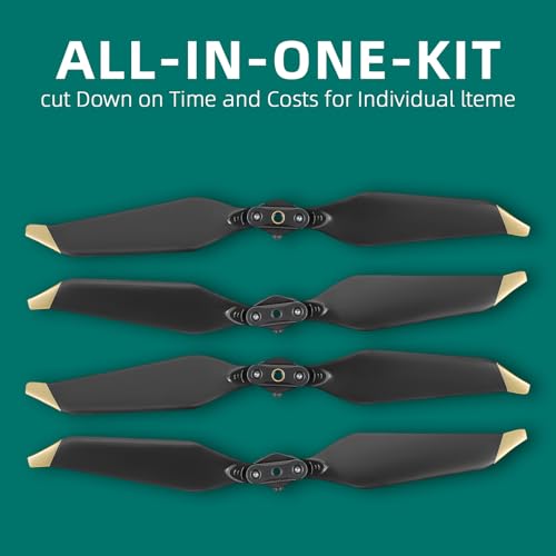 AUTOKAY 4pcs Low-Noise Quick-Release Propellers Prop Blade Set 8331 8331F for DJI Mavic Pro Platinum Drone 2 Pairs