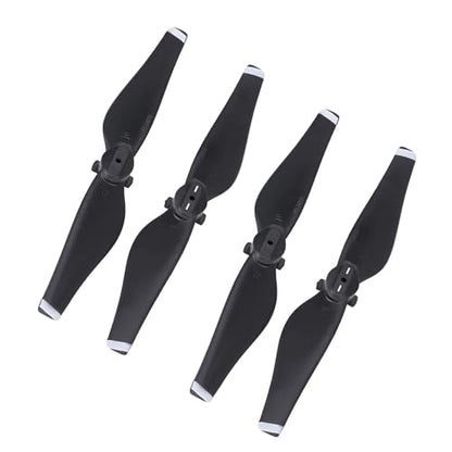 2 Pairs Drone Propellers Replacement, CW CCW Carbon Fiber Propeller Blades, Quick Release RC Drone Propeller Blades Quadcopter Accessory Replacement for Mavic Air Drone