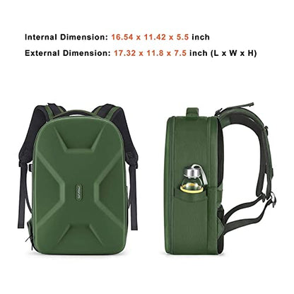 MOSISO Camera Backpack, DSLR/SLR/Mirrorless Photography Camera Bag - color: Army Green