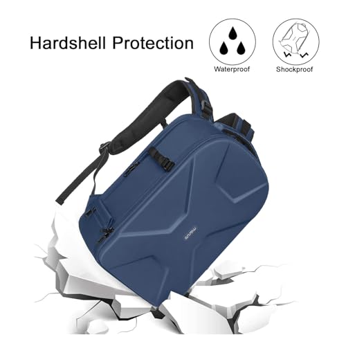 MOSISO Camera Backpack, DSLR/SLR/Mirrorless Photography Camera Bag - color: Steel Blue