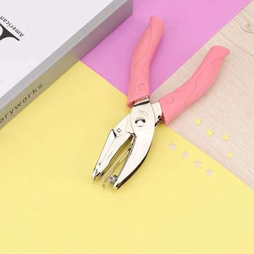 Rongon 1/4in Star Shaped Hole Puncher, 2PCS Single Paper Punch - size: 2 Pcs Star Shaped
