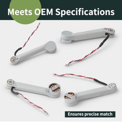 Back Left Drone Motor Arm Assembly Compatible with DJI Mini 3 Spare Parts Easy Installation Reinforced & Wear-Resistant
