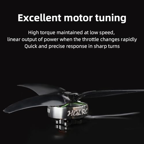 HGLRC Specter 1804-3500KV 4S Brushless Motor for 3-3.5Inch FPV Freestyle Racing Drones - style: 1804-3500KV