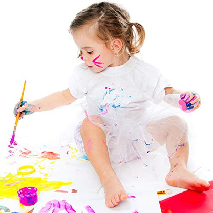 Outus 24 Pcs EVA Paint Stamps for Kids Paint Sponges Stamps for Crafting