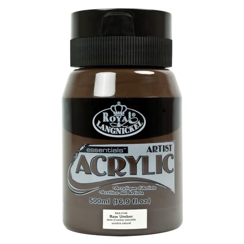 Royal & Langnickel Essentials Acrylic Tube Paint, 120ml, Mars Black - color: Black
