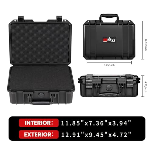 SEKKVY Gun Case for Handguns, Pistol Case Hard Shell - color: 1-Pistol Case,Black