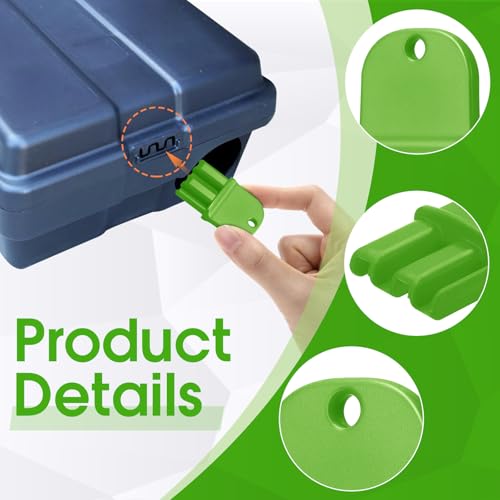 2 Pack Key Compatible with Protecta Evo Express,Bright Green - color: Bright Green