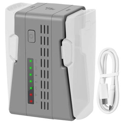 45W Dual Battery Charger with Storage Charge for DJI Neo 2 Drone