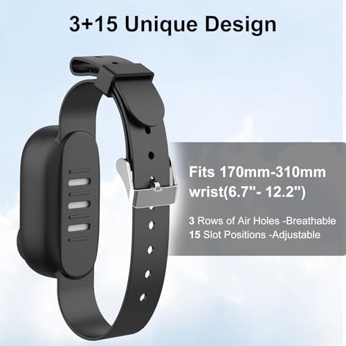 PULUZ Silicone Wrist Strap Case for Insta360 GO 3/3S, POV Mount (Black) - color: Black