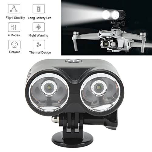 Drone Lights, Drone Accessories, Universal 4 Modes Drone Owl Searchlight for Night Flying, Fishing, Bait Release, Payload Delivery