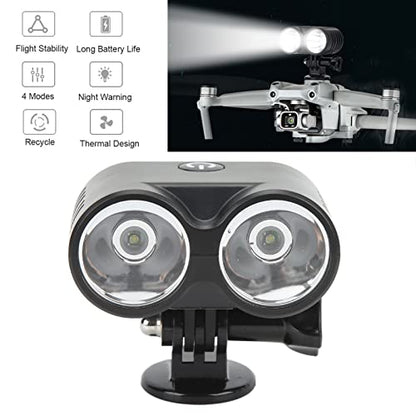 Drone Lights, Drone Accessories, Universal 4 Modes Drone Owl Searchlight for Night Flying, Fishing, Bait Release, Payload Delivery