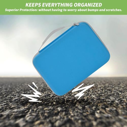 Model Paint Storage Case for Testors, Holds 60 Bottles, Paints Not Included - color: Blue