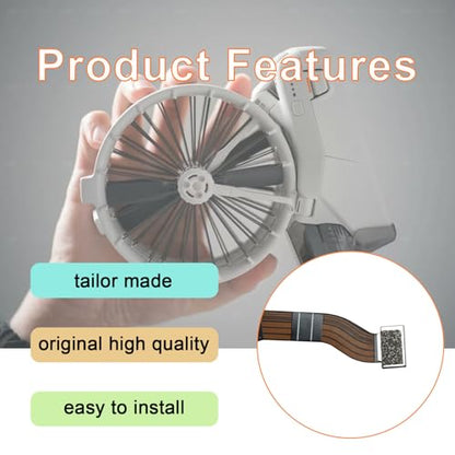 Gimbal Camera Ribbon Cable Replacement for DJI Flip Drone Accessories,PTZ Flat Ribbon Wire Repair Part,Gimbal Control Cable Repair Parts for DJI Flip