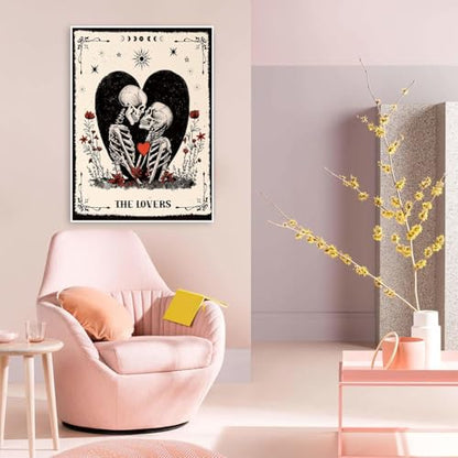 Skull Diamond Art Kits for Adults Funny Diamond Painting Kit for Beginner - color: DP03268