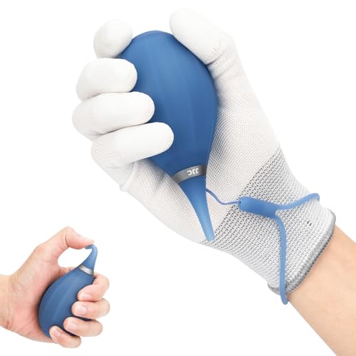 Upgraded Version Soft Tip Silicone Camera Dust Blower Lens Air Blower - color: Blue, size: Upgraded
