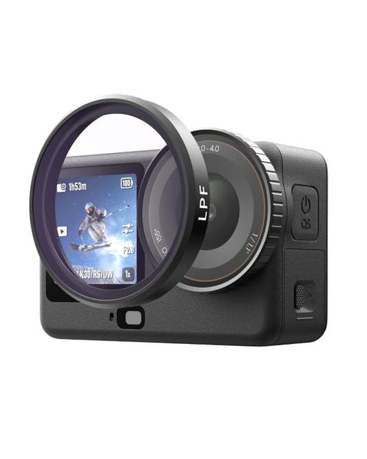 TELESIN LPR Filter for DJI Osmo Action 6, Multi-Coated HD Optical Glass - color: Action 6 LPR Filter