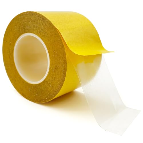 Double Side Tape, 2" x66ft Ultra-Thin Clear Two Sided Tape - size: 2"