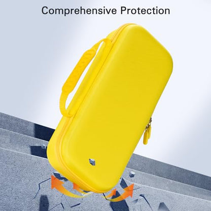 CoBak Hard Carrying Shell Case for PlayStation Portal Remote Player - color: Yellow