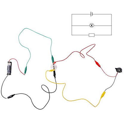 Sntieecr Electric Circuit Motor Kit, Science Experiment Educational Kit - style: Electric Motor Kit (Bagged)
