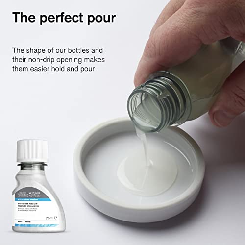 Winsor & Newton Watercolor Medium, Iridescent Medium, 75ml Bottle - color: Iridescent Medium, style: 2.5-oz Bottle