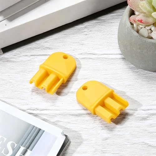 2 Pack Key Compatible with Protecta Evo Express,Bright Yellow - color: Bright Yellow