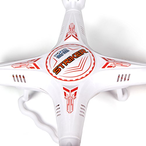 Striker 2.4GHz 4.5CH RC Spy Drone, Picture & Video Camera, Built-In Gyro