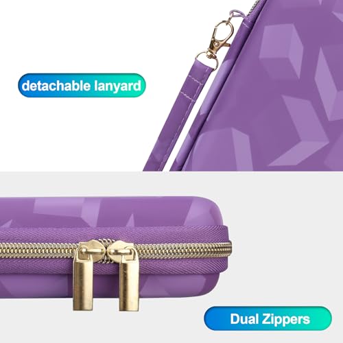 BOVKE Case for Roku Voice Remote/Roku Voice Remote Pro 2nd Ed, Purple Cube - color: Purple Cube