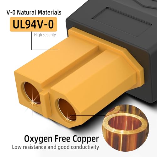 XT60 Female Pigtail 12AWG XT60 Female Connector 2pack - style: XT60 Female cable