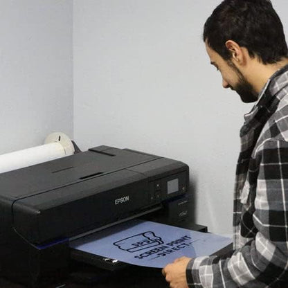 Screen Print Direct® Waterproof Inkjet Film Sheets (8.5 x 11-100 Sheets) - size: 8.5x11 - 100 sheets