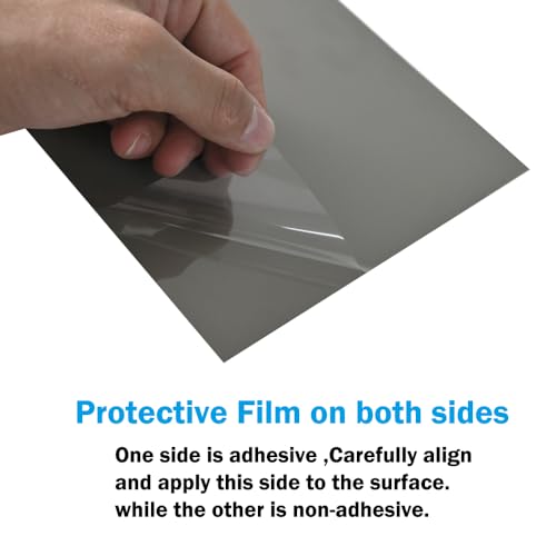 Polarized Film Sheets 2 PCS 7.8x11.8inches/20x30cm Adhesive Polarizer Linear Polarizing Filter for Screen Educational Physics