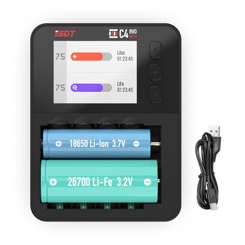 ISDT C4 EVO Smart Universal Fast Battery Charger Analyzer