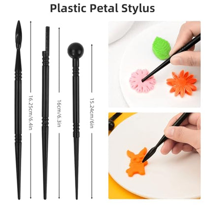AULEEP 35 PCS Clay Sculpting Tools Kit, Air Dry Clay Tool for Pottery Craft