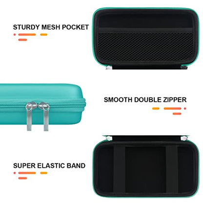 BOVKE Case for Roku Voice Remote/Roku Voice Remote Pro 2nd Ed, Turquoise - color: Turquoise