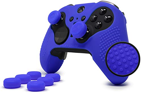 Silicone Controller Skin for Xbox One Elite Series 2, Blue - color: Blue