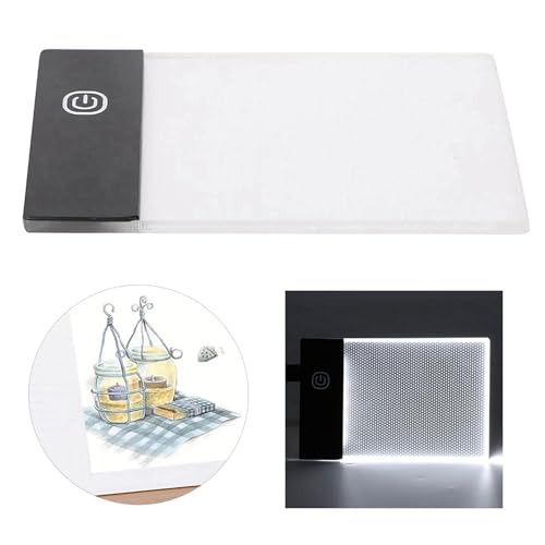 Flip Book Kit Protable A6 Light Pad Ultra‑Thin Adjustable USB Power Artcraft LED Tracing Light Box Painting Tool for Animation Industry
