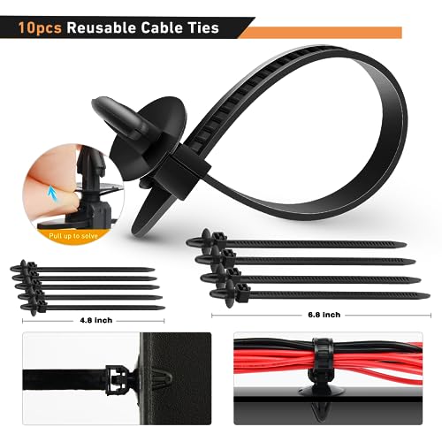GOOACC 900Pcs Plastic Rivets and Auto Body Fasteners Assortment - color: 855Pcs Clips + 45 Remover