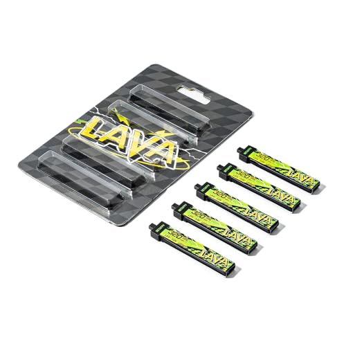 BETAFPV 5pcs Lava II 320mAh 1S Battery 3.8V 95C LiHV for FPV Quadcopter